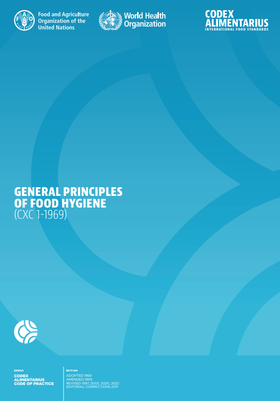 General principles of food hygiene